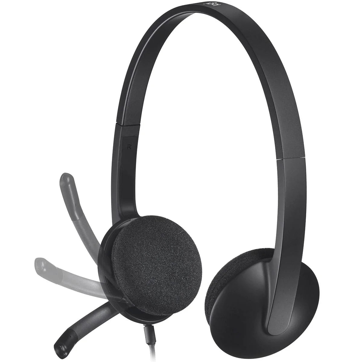 Logitech H340 Wired USB Stereo Headset with Noise-Cancelling Mic