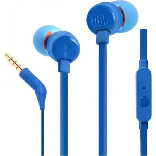 JBL Tune 110 Bluetooth Earphones-Blue
