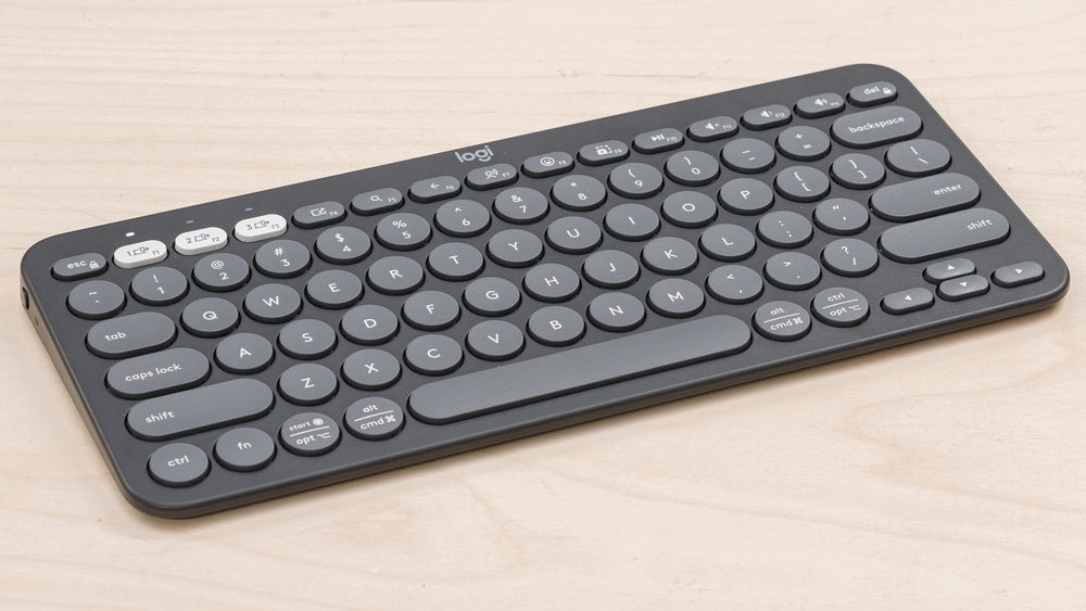 Logitech K380S Multi-Device Bluetooth Keyboard - Tonal Graphite