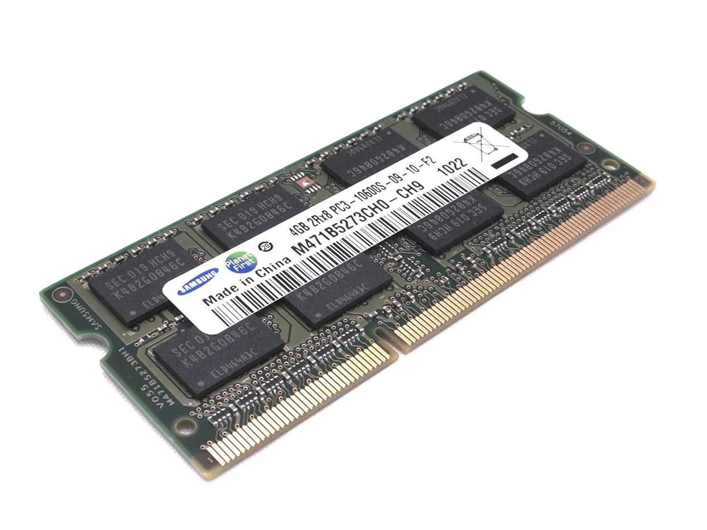 Samsung 4 GB PC3L‑12800S 1600 MHz Laptop RAM