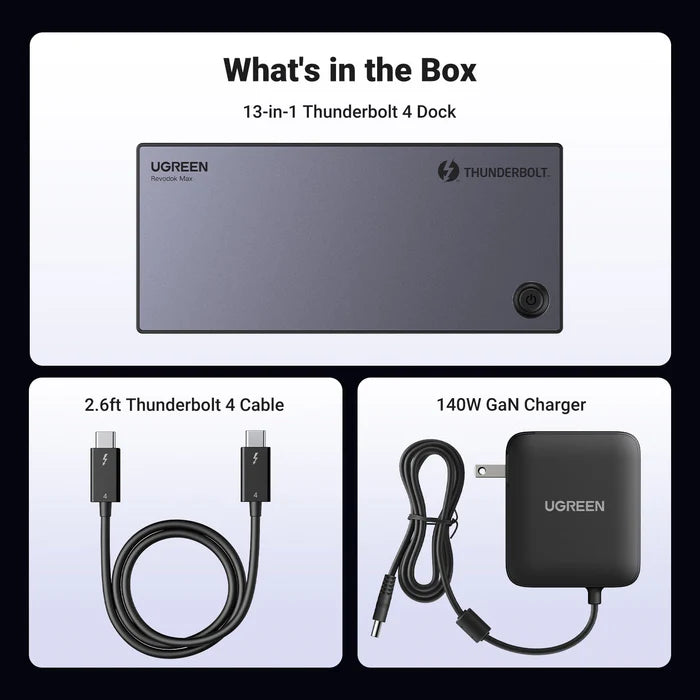 UGREEN Revodok Max 13-in-1 Thunderbolt 4 Docking Station U709 25085