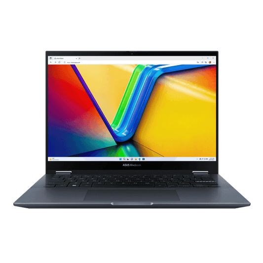 ASUS Vivobook S 14 Flip (TP3402ZA) Core™ i5-12700H 2.3 GHz (24M Cache, up to 4.7 GHz, 6P+8E cores) 8GB Ram 1TB SSD 14-inch 2K Touchscreen Display
